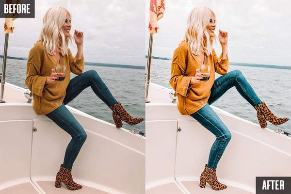 10 ORANGE & TEAL MOBILE LIGHTROOM PRESETS