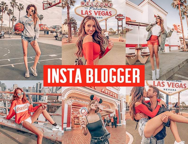 10 INSTA BLOGGER MOBILE LIGHTROOM PRESETS